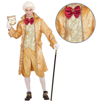 Venetian Nobleman  Coat With Vest And Bow, Pants 