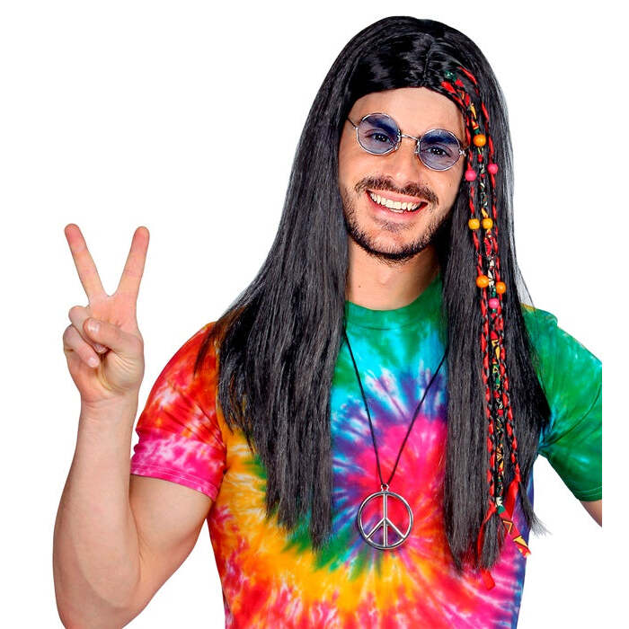 Hippie Wig With Beaded Plaits In Box