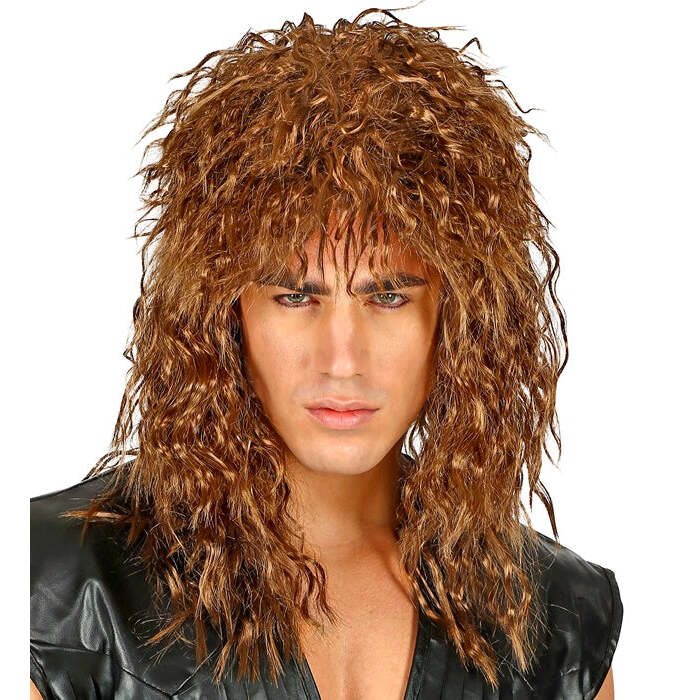 80S Rock Star Wig In Box