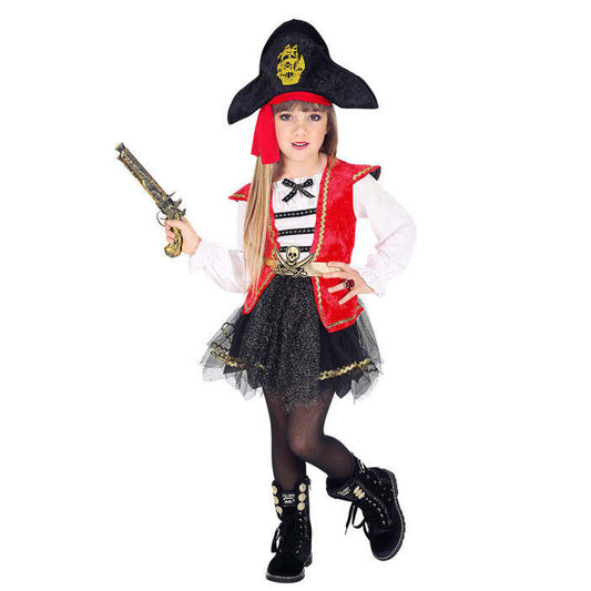 Pirate Captain  Tutu Dress, Hat With Bandana 