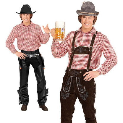 Red Chequered Shirt