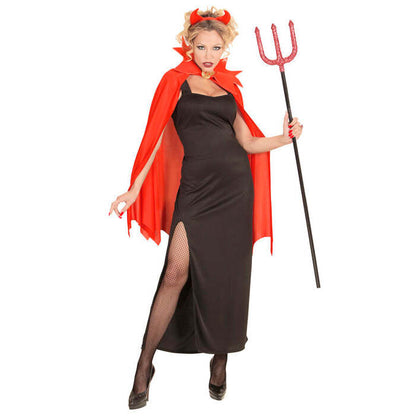 Devil  Dress, Cape, Horns 