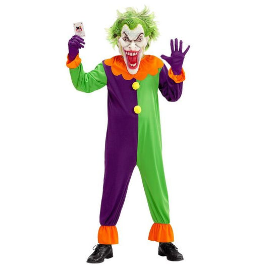 Evil Joker  Overalls, Mask 