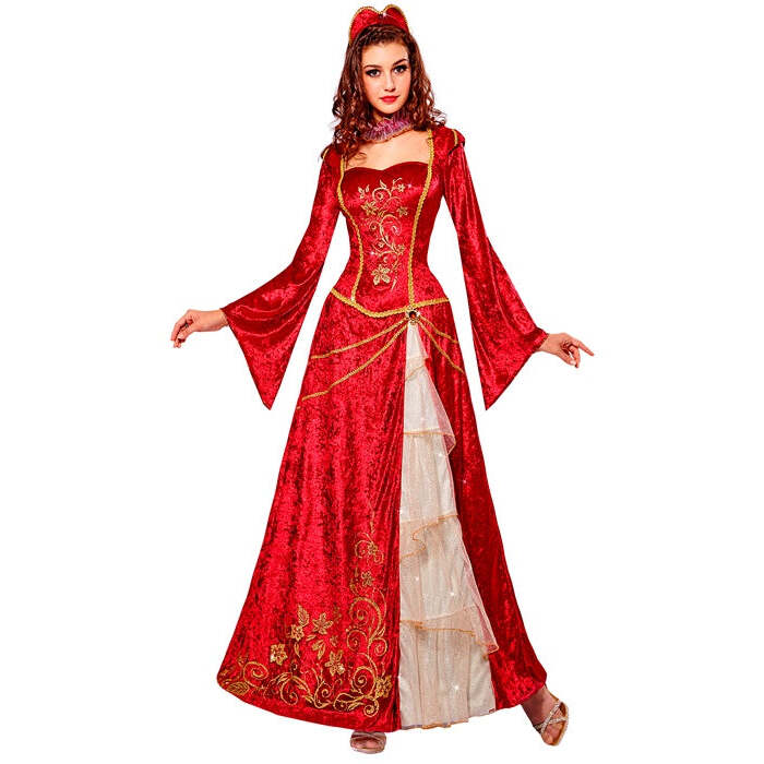 Renaissance Prncess  Dress, Ruff, Headpiece 