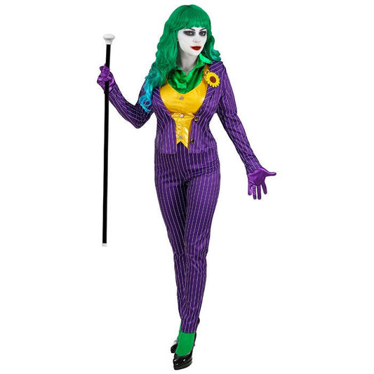Evil Clown  Jacket With Shirt And Vest, Pants, Gloves 