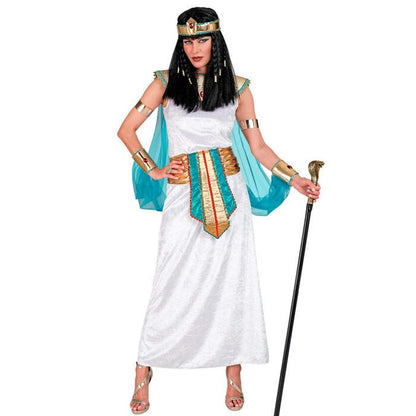 Egyptian Queen  Dress, Collar With Veils & Cuffs, Belt, Headpiece 