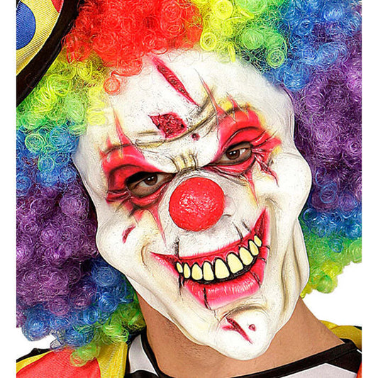 Killer Clown Half Face Mask