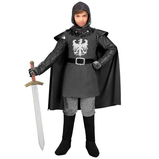 Knight  Coat With Cape, Belt, Hood 