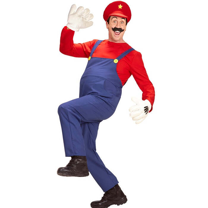 Super Plumber  Overalls, Shirt, Hat 