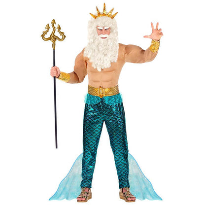 Poseidon  Muscle Shirt, Pants, Belt, Cuffs, Crown 