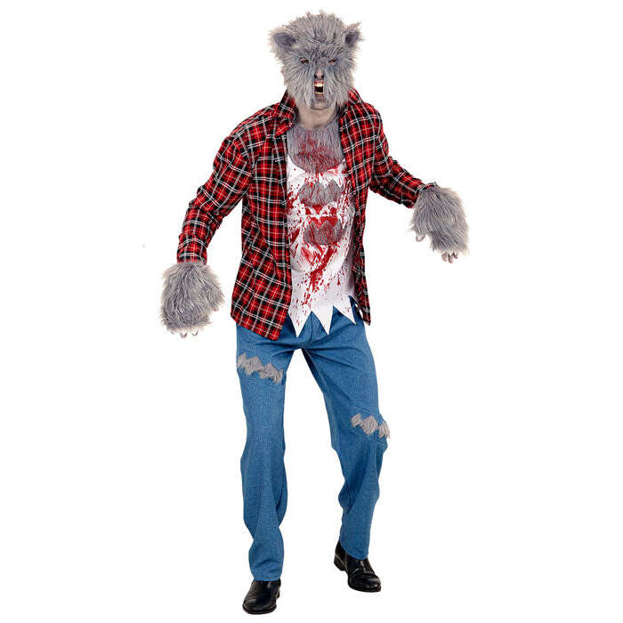 Werewolf  Shirt With T-Shirt, Pants, Gloves, Mask 