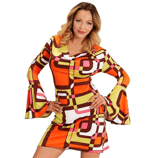 The 70S Groovy Style - Tubes  Dress 
