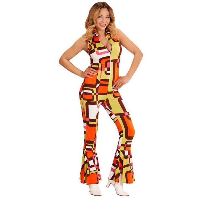 The 70S Groovy Style - Tubes  Jumpsuit 
