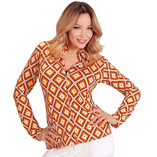 The 70S Groovy Style - Rhombus Shirt 