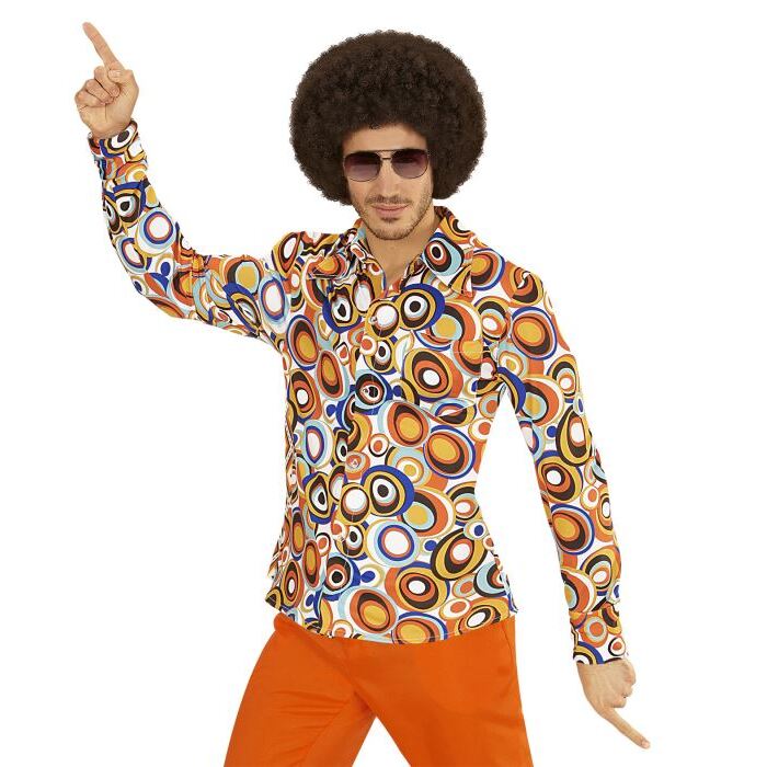 The 70S Groovy Style - Bubbles  Shirt  
