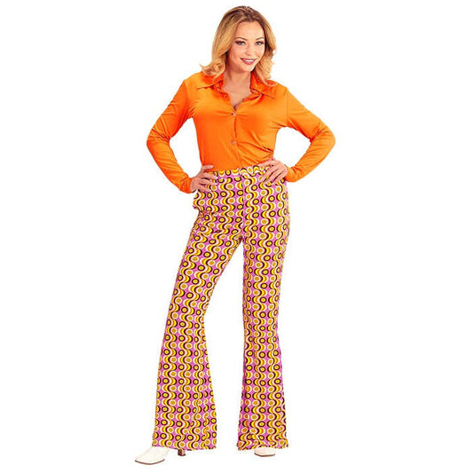 The 70S Groovy Style - Discs  Pants 