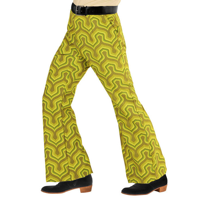 The 70S Groovy Style - Wallpaper  Pants 