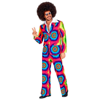 The 70S Groovy Style - Tie Dye  Jacket, Pants 