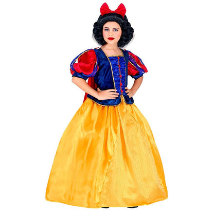 Fairy Tale Princess  Dress With Wire Hoop, Cape, Hair Bow 