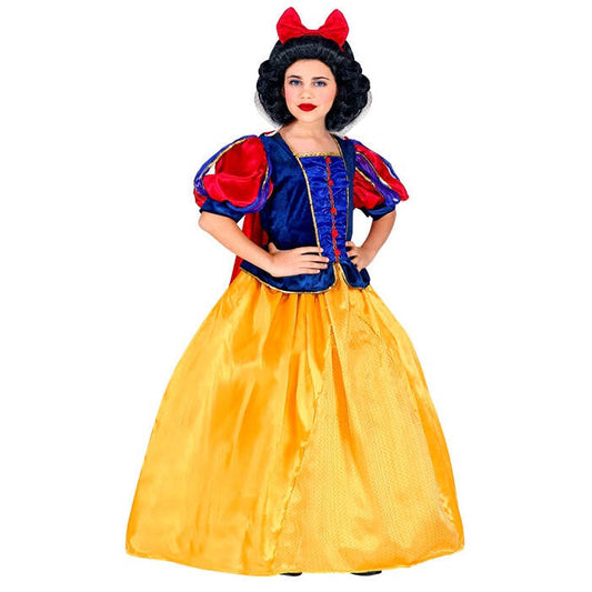 Fairy Tale Princess  Dress With Wire Hoop, Cape, Hair Bow 