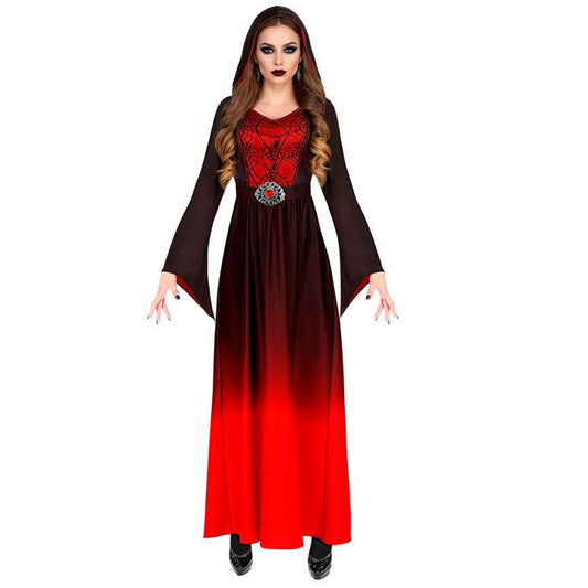 Gothic Lady  Hooded Dress 