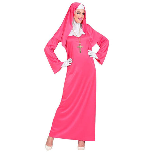 Nun  Tunic, Headpiece, Gloves 