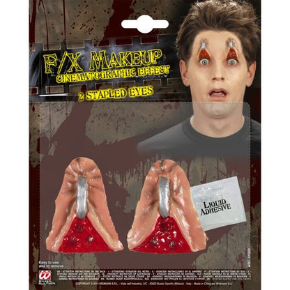 Sets Of 2 Stapled Eyes In Professional Quality With Glue