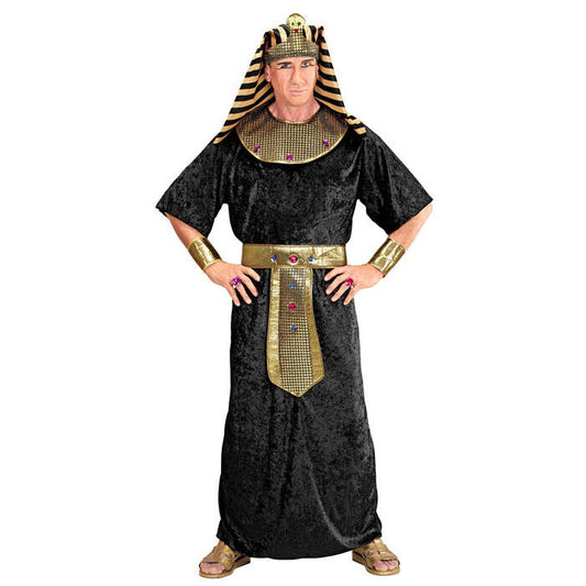 Tutankhamen  Robe, Collar And Belt With Gems, Wristbands, Headpiece 