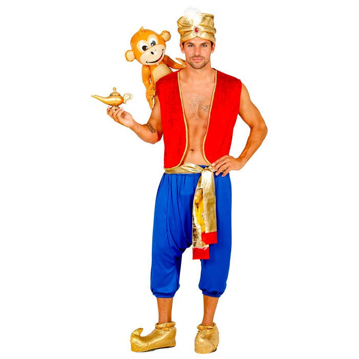 Aladdin  Vest, Pants, Sash, Turban 
