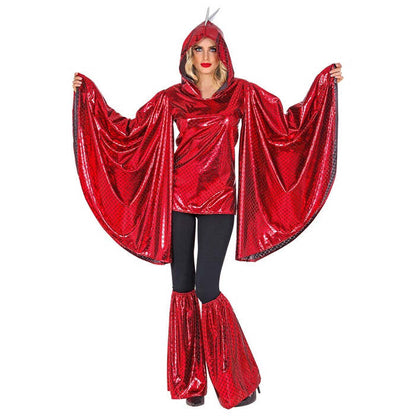 Dragon  Hooded Winged Shirt, Leg Warmers 
