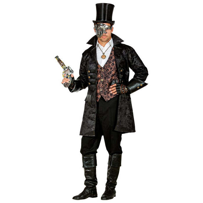 Leather Look Multicharcter Coat