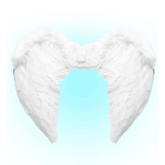 White Feather Wings 50X40 Cm