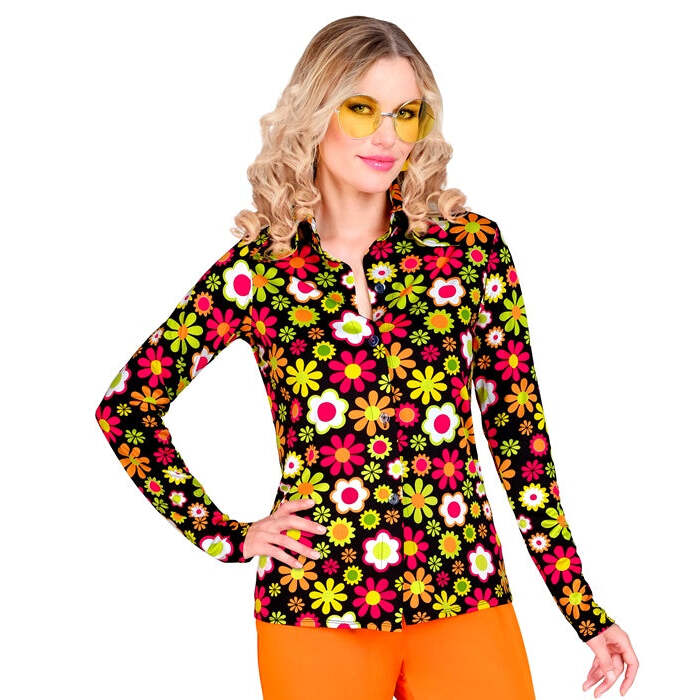 The 60S Fashion - Flowers  Shirt 
