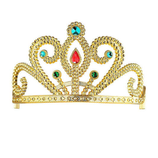 Gold Tiara With Gems