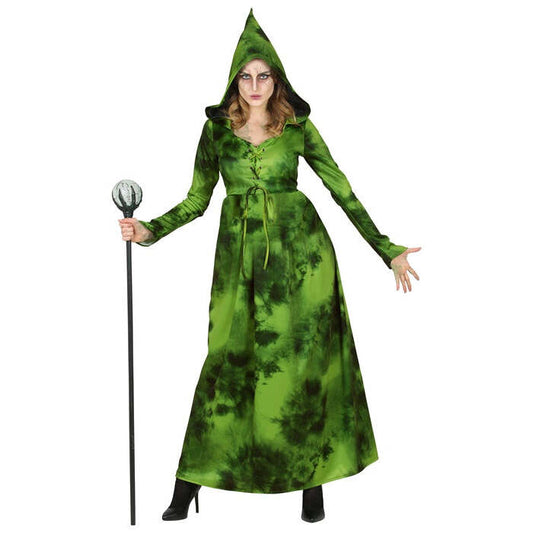 Forest Witch  Hooded Dress 
