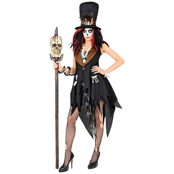 Voodoo Priestess  Dress, Hat 