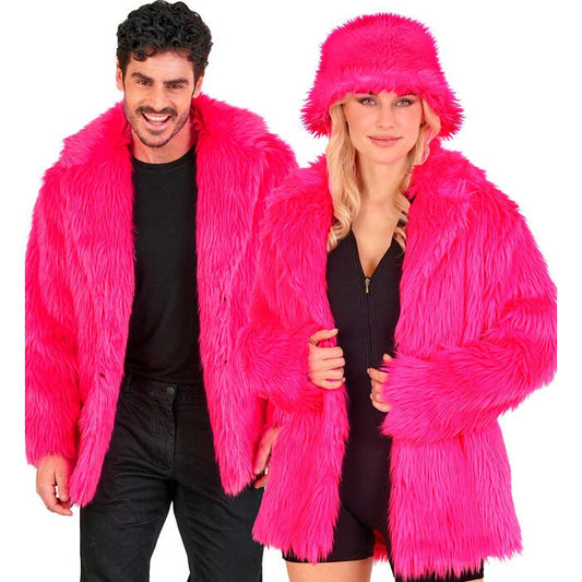 Neon Pink Plush Jacket