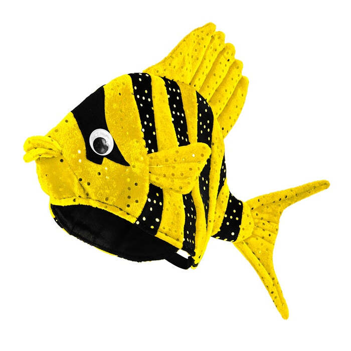 Yellow Tropical Fish Hat