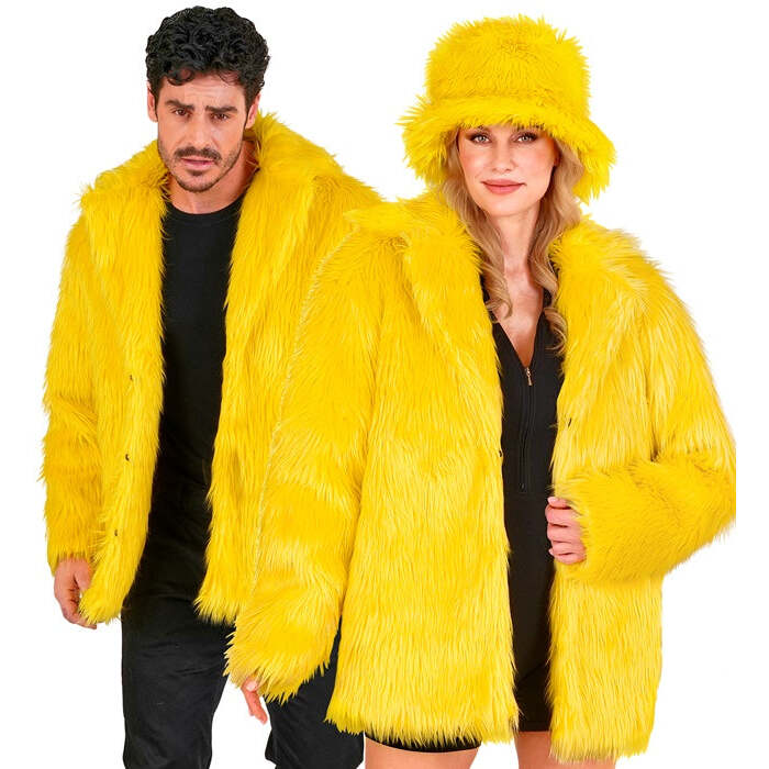 Yellow Plush Jacket