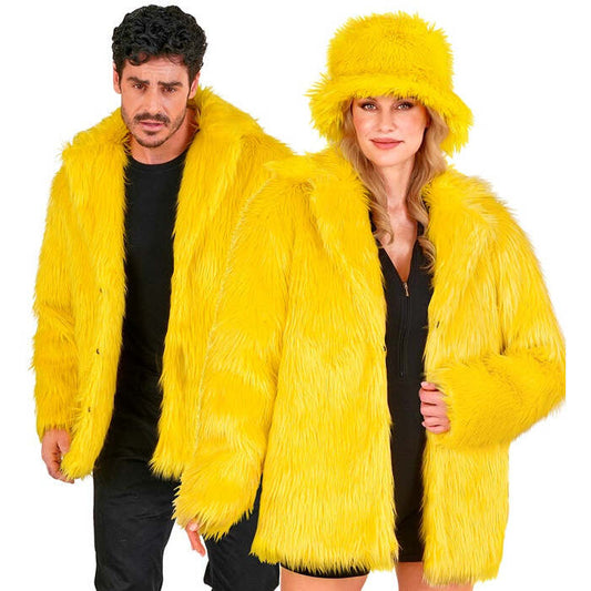 Yellow Plush Jacket
