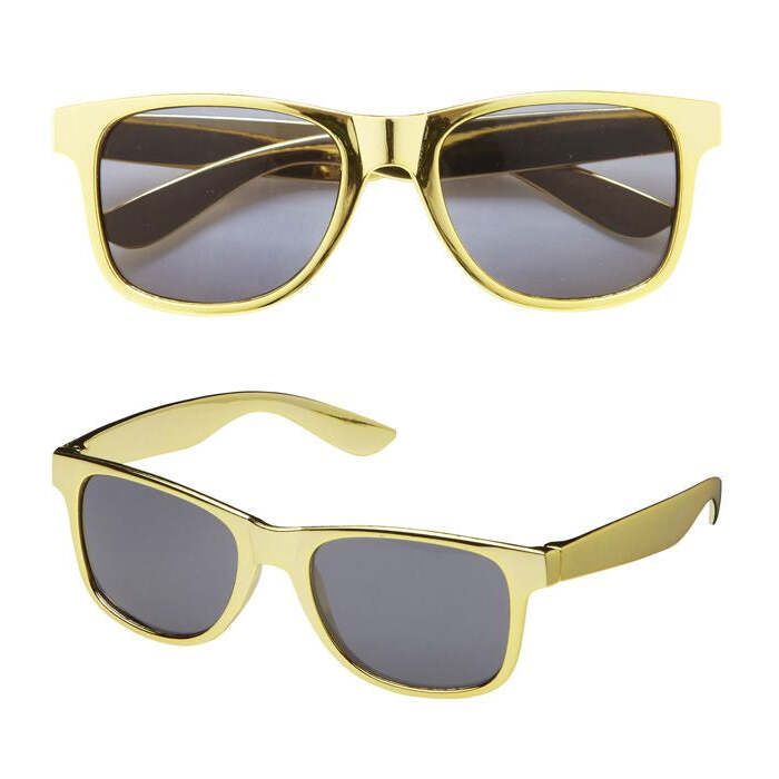 Metallic Gold Glasses