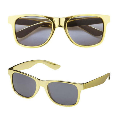 Metallic Gold Glasses