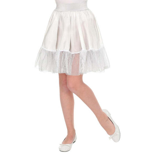 White Petticoat Skirt Child Size