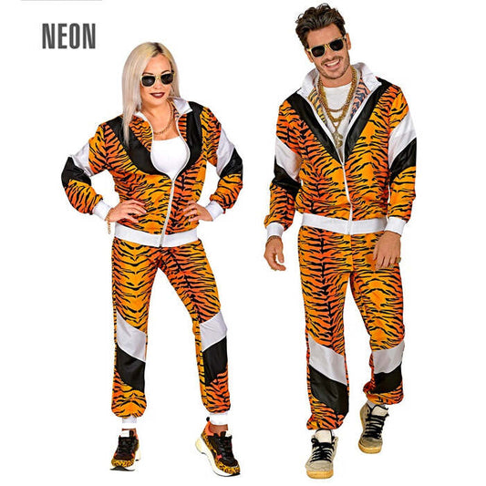 80'S Tiger Shell Suit  Jacket, Pants 