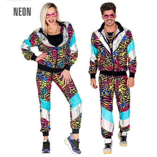 80'S Party Animal Shell Suit  Jacket, Pants 