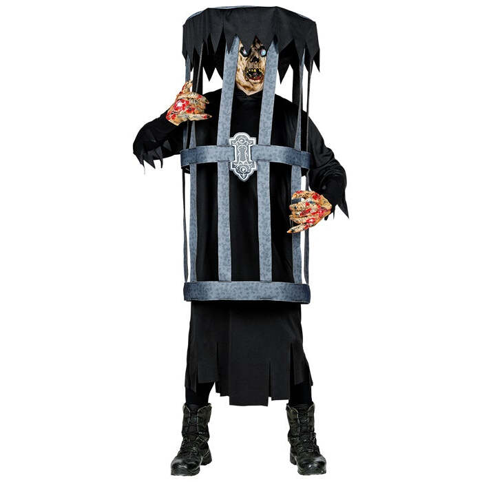 Caged  Hooded Robe, Cage 