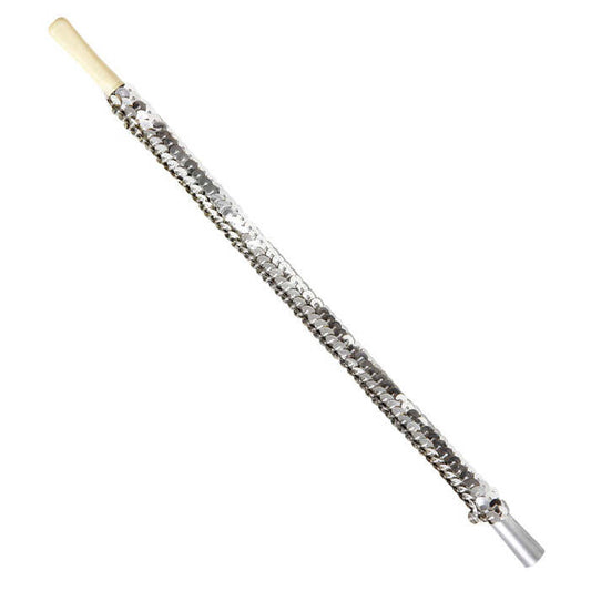 Silver Sequin Cigarette Holder 30 Cm