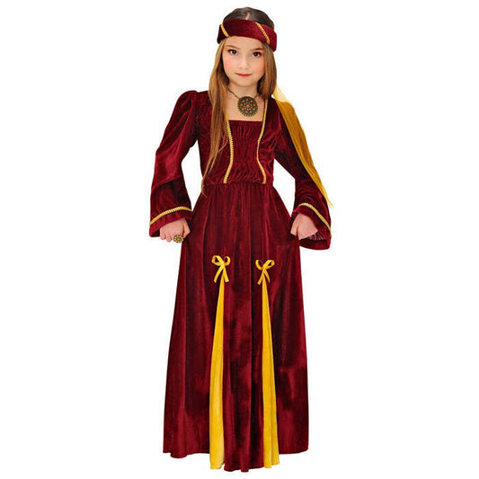 Medieval Princess  Dress, Headpiece With Veil 