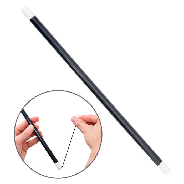 Magic Trick Wand With Removable Caps  & Strand Inside 33 Cm - For Children & Adults