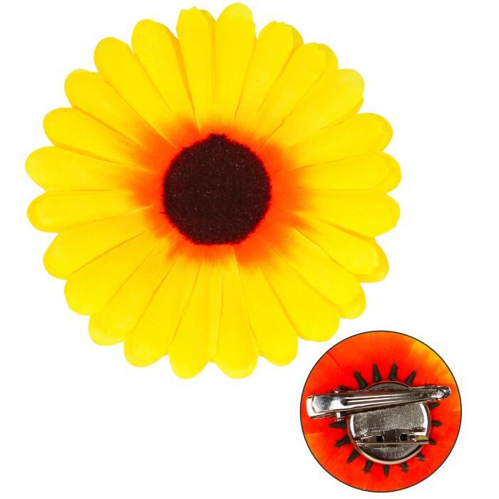 Sunflower Hair Clip & Pin